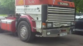 Scania 143m Loud Open Pipe