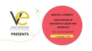 ODIA Episode 69 Envision AI Login and Interface