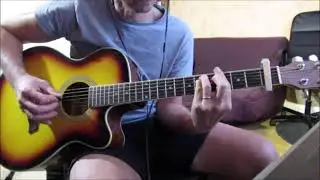 Nemo (Nightwish) cover acoustic guitar