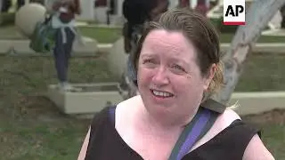 Spectators watch private flight to space station