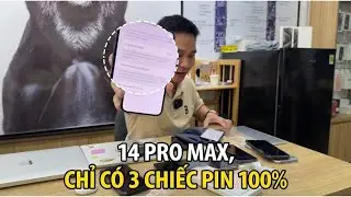 iPhone 14 Pro Max Pin 100% | Máy Zin Nguyên Bản - Ngoại Hình Đẹp Keng