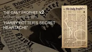 'Harry Potter's Secret Heartache' - HP4 The Daily Prophet Replica v2 (Fully Readable)