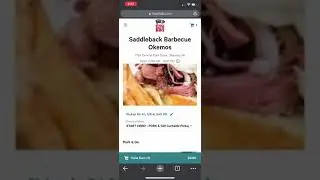 Saddleback BBQ Online Ordering Screencast Tutorial