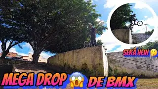 Mega drop de bmx / rol&ecirc; no mini ramp