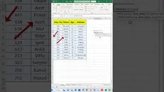 Use of Index Function in Excel | Technical with Urvashi