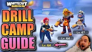 Free Hero Levels! [drill camp tips and tricks] Whiteout Survival Guide