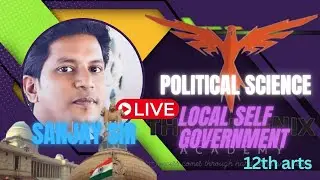 POLITICAL SCIENCE 2ND YEAR LIVE CLASS || BY SANJAY SIR || PHOENIX ACADEMY