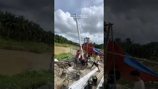 Easy installation of 5-inch PVC pipes #shorts