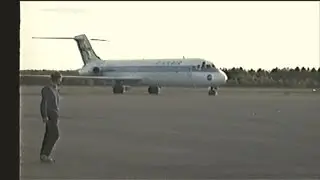 Kuusamo Airport in 1980,s