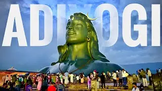 ഗിന്നസ്സ് ബുക്കിൽ ഇടം പിടിച്ച 112 അടി ഉയരമുളള ആദിയോഗി പ്രതിമയിലെ ലേസർ ഷോ #Isha #adiyogi #centre