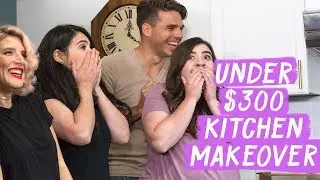 Under $300 Kitchen Makeover! | Mr. Kate Decorates on a Budget