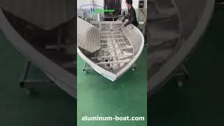3.8m aluminum alloy boat#aluminumboats #fishingboat #yacth #Ms shipbuilding