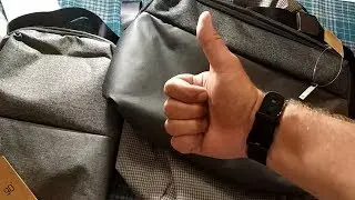 4 рюкзака Xiaomi 90FUN GoFun. Распаковка, замеры, тесты, примерка.  ZTD#469