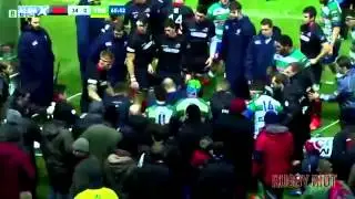 Outrageous Brawl during Edinburgh vs Treviso