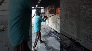 boiler firing#shorts #boiler Power plant