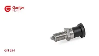 Rastbolzen mit Anlaufschr&auml;ge GN 824 &ndash; Flexibles Positionieren | Ganter Normelemente