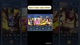How to avoid Dark system 😜 #mlbbshorts #mobilelegends #mlbb