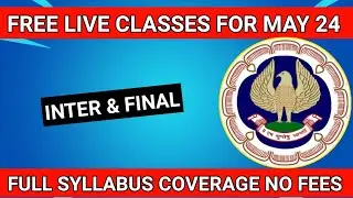 ICAI Free Classes For May 2024 ! ICAI Free Classes ! CA Inter Classes ! CA Foundation Classes