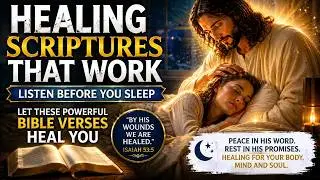 Healing Scriptures with Bible Verses | Listen to the Word of God - Christian Meditation