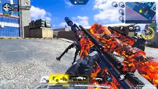 Cod Mobile: Sniper Arctic .50 - Blistering Magma Camo