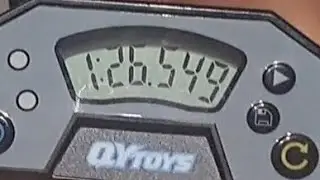 3BLD practice - 1:26.54 at a random location in Singapore