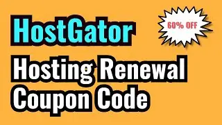 Hostgator Hosting Renewal Coupon Code