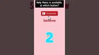 help menu | tech | computer #youtubeshorts #shorts #short