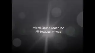 Miami Sound Machine - All Because of You