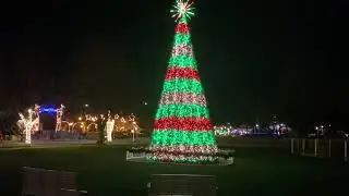 Christmas Lights Of Downtown Frankenmuth, Michigan
