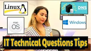 IT Technical Questions Guide | Actual questions I was asked during my IT Interview