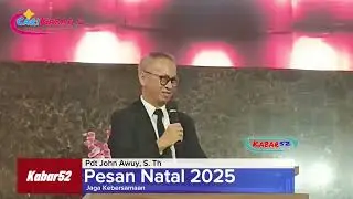 Pesan Natal 2025, Pdt John Awuy: Jaga Kebersamaan