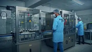Dolum Kapak Kapatma ve Etiketleme Makinası / Filling Capping and Labelling Machine