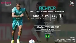 Renyer - Atacante / Extremo (Forward / Winger) - 2025