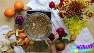 Recovery Green Smoothie with Ginger and Turmeric - for VEGAN ENDURANCE ATHLETES