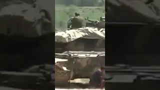 Type 85-IIAP Main Battle Tank of Pakistan Army Firing a Projectile with its 125mm Smoothbore Gun