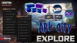 EASY!!! 100% COMPLETED!!! EXPLORATION PROGRESS ARK CITY | LIFEAFTER
