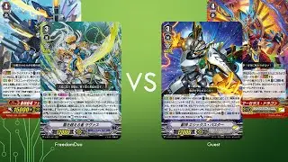 [VG-D-PS01 Proxy test]Aqua Force(Thavas) VS Nova Grappler(Beast Deity)