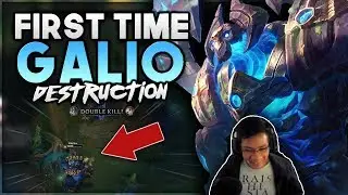 Shiphtur | I'VE NEVER PLAYED THIS CHAMPION | GALIO MID