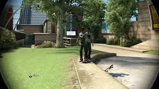 short clean trickline clip @VibeSkating
