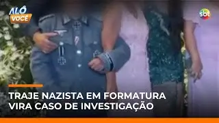 Menino usa traje nazista em festa de formatura das irmãs no RN | #AloVoce