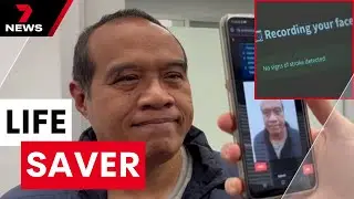 How Melbourne scientists can detect the signs of stroke using a mobile phone | 7 News Australia