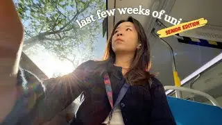 A senior year week in my life: dealing with final year projects, daily routine at labs, cafe hopping
