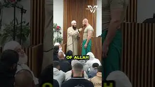 Brother Kane Takes His Shahada. #allah #revert #islam #ramadan