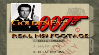 GoldenEye 007 - 00 Agent [Real N64 Footage] [Full Playthrough]