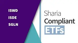 How to construct a Sharia compliant, passively managed ETF portfolio || Islamic finance