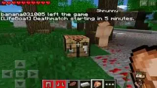 Minecraft PE : HUNGER GAMES EP.13 - POCKET EDITION SURVIVAL GAMES SERVER