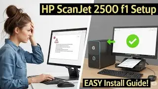 How we install Hp Scanjet Pro 2500f1 Scanner Software