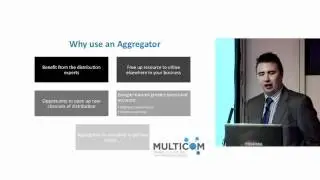 John Howell, MD of Multicom speaking at Travel Technology Europe 2012