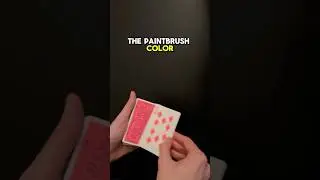 Paintbrush Color Change - Tutorial #magic #tutorial #shorts #magictricks