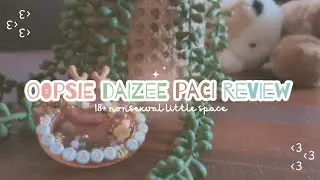 ♡ my first deco adult paci | oopsie daizee review ♡ ꒰ sfw little ꒱ ʚĭɞ